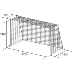 トーエイライト TOEI トーエイライト B3957 ハントドッチ ハンドゴールネット 検