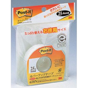 スリーエム 3M スリーエム 658N カバーアップテープ 徳用