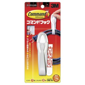 スリーエム 3M スリーエム 3M CMG-4H コマンドフックコードハンガー