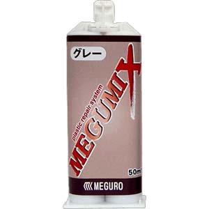 メグロ化学工業 メグロ化学工業 120286 メグミックス カートリッジ グレー 50ml