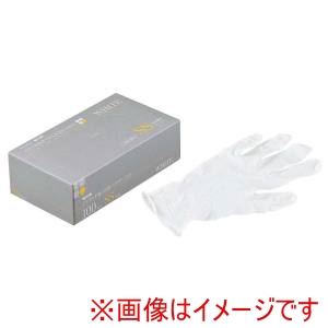 水野産業 水野産業 エクセルフィット ニトリル手袋 ホワイト N600 パウダーフリー 100枚入 M 192144