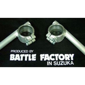 バトルファクトリー BATTLE FACTORY バトルファクトリー BA12-43-10 溶接ハンドル 10゜ 43φ パイプ部280mm BATTLE FACTORY