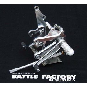 バトルファクトリー BATTLE FACTORY バトルファクトリー BA03-K01-98B ステップキット 4POSITION ZX6R/ZX9R BATTLE FACTORY