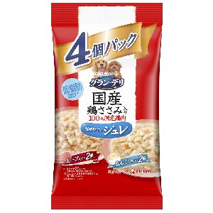 ユニチャーム Unicharm ユニチャーム グラン デリ パウチ ジュレ ビーフなんこつ 80g×4P