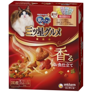 ユニチャーム Unicharm ユニチャーム 銀のスプーン 三ツ星グルメ 全成長段階用 4種の素材入りアソート 200g