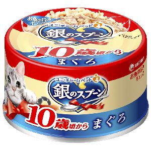 ユニチャーム Unicharm ユニチャーム 銀のスプーン 缶 10歳 まぐろ 70g