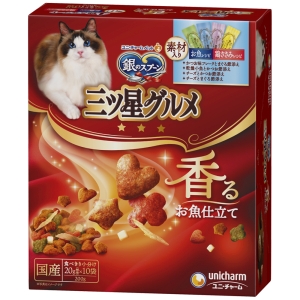 ユニチャーム Unicharm ユニチャーム 銀のスプーン 三ツ星グルメ 全成長段階用 4種の素材入りアソート 200g