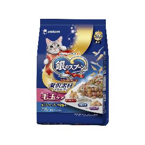 ユニチャーム Unicharm ユニチャーム 銀のスプーン 贅沢素材バラエティ 毛玉ケア まぐろ かつお 白身魚味 750g