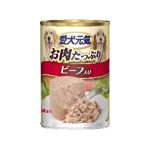 ユニチャーム Unicharm ユニチャーム 愛犬元気 缶 ビーフ 375g