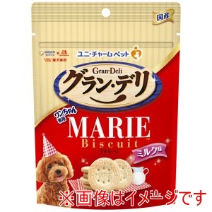 ユニチャーム unicham ユニチャーム グラン・デリ ワンちゃん専用マリービスケット ミルク味 50g