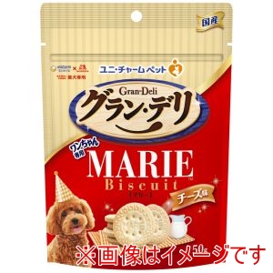 ユニチャーム unicham ユニチャーム グラン・デリ ワンちゃん専用マリービスケット チーズ味 50g