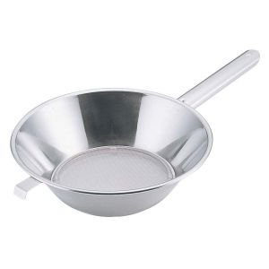 三宝産業 YUKIWA ユキワ UK 18-8 片手ハンドル パンチング 油こし 21.5cm 9921212 三宝産業