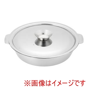 三宝産業 YUKIWA ユキワ UK チリ鍋 33cm 18-0･電磁対応 QTL12033 三宝産業