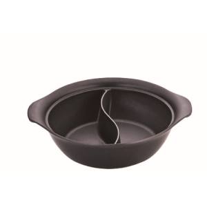 三宝産業 YUKIWA ユキワ UK ホットパン 2仕切り 30cm 三宝産業