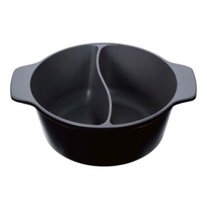 三宝産業 YUKIWA ユキワ UK アルミ フォンジュパン 2ツ仕切 三宝産業