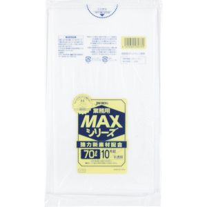 ジャパックス ジャパックス S-73 業務用MAX 70L半透明10枚0.025