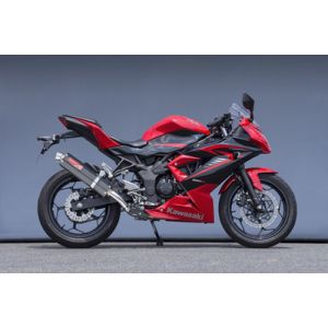 ヤマモト.R ヤマモト.R 40254-01NCB スリップオン カーボン Ninja250SL 15-