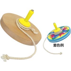 アーテック ArTec アーテック 糸引きゴマ 無着色 φ70 2444