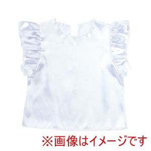 アーテック ArTec アーテック ソフトサテン フリフリ シャツ 白 J 19381