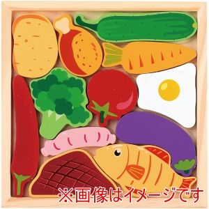 アーテック ArTec アーテック 木製四角 パズル たべもの 21919