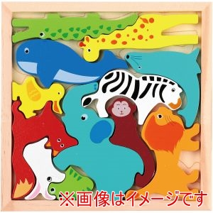 アーテック ArTec アーテック 木製四角 パズル どうぶつ 22005