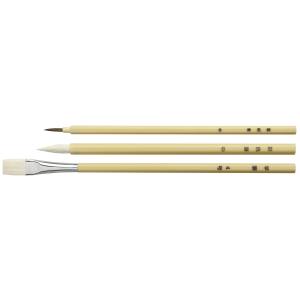 アーテック ArTec アーテック 六角白軸デザイン 筆 3本組 24044