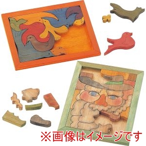 アーテック ArTec アーテック 木彫 パズル 額 組立済 31511