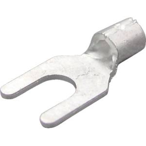 ニチフ端子工業 NICHIFU ニチフ 2Y-8 裸圧着端子 Y形 100P より線1.04～2.63 外寸14