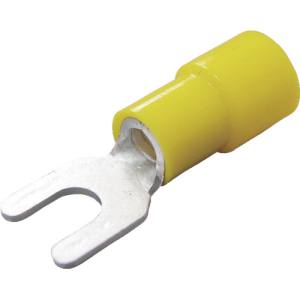 ニチフ端子工業 NICHIFU ニチフ TMEX 5.5Y-6-YEL 環境配慮形絶縁被覆付Y形端子 Y形 50個入 外寸12.5mmスタッド径6.4mm
