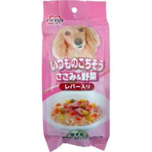 ペットアイ PET&i ペットアイ いつものごちそう ささみ & 野菜 レバー入り 80g×3P