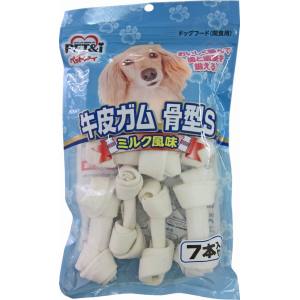 ペットアイ PET&i ペットアイ 牛皮ガム 骨型S ミルク風味 7本