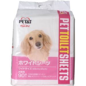 ペットアイ PET&i ペットアイ ホワイトシーツ ワイド 徳用 90枚