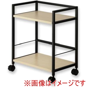 アスカ ASKA アスカ DWG02BK デスクワゴン デスクワゴン2段 ブラック