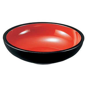 福井クラフト 福井クラフト 樹脂製 厚口こね鉢 内朱天黒 尺5 51407305