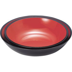 福井クラフト 福井クラフト 45022265　こね鉢黒内朱尺6