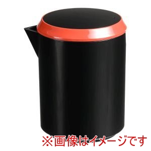 福井クラフト 福井クラフト アクリル筒型醤油差し 黒朱帯 70010110