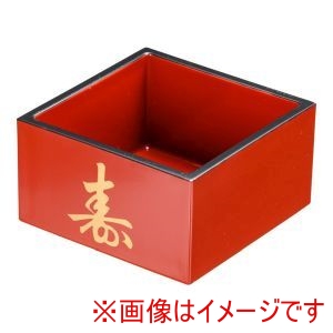 福井クラフト 福井クラフト SD一合マス 朱寿天黒 ABS 81011530