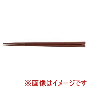 福井クラフト 福井クラフト PBT 角無地箸 10膳入 茶 90030250