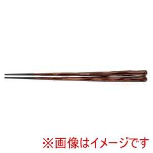福井クラフト 福井クラフト PBT 六角一刀彫箸 10膳入 栃 22.5cm 90030744
