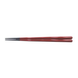 福井クラフト 福井クラフト PBT樹脂塗箸 六角一刀彫 24.0cm 朱塗 6-1261-6