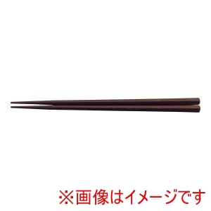 福井クラフト 福井クラフト PBT 筋目 五角箸 10膳入 エンジ 22.5cm