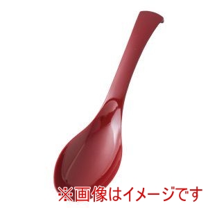 福井クラフト 福井クラフト アクリル 平型レンゲ 赤