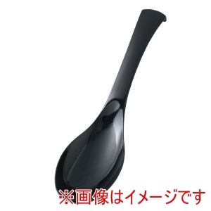 福井クラフト 福井クラフト アクリル 平型レンゲ 黒