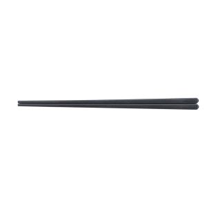 福井クラフト 福井クラフト SPS樹脂箸 えびす四角 21.8cm 黒 6-1327-1