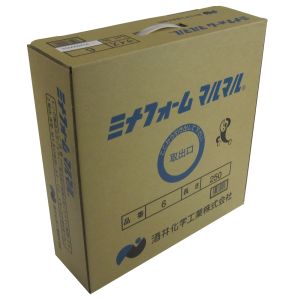 酒井化学工業 ミナ バックアップ材ミナフォームマルマル 6X250M 酒井化学工業