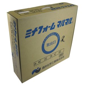 酒井化学工業 ミナ バックアップ材ミナフォームマルマル20X60M 酒井化学工業