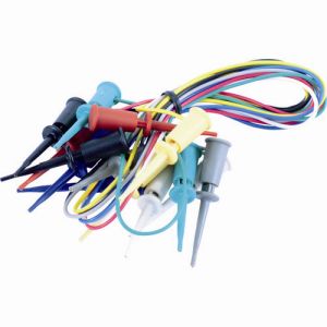 テイシン電機 テイシン電機 TLA-111 ICテストリード 50cm マイクロICクリップS両端付 7本入