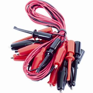 テイシン電機 テイシン電機 TLA-116 テストリード50cmシールドクリップS⇔ICクリップS 10本入