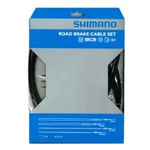 シマノ SHIMANO シマノ SHIMANO Y80098011 PTFE ロード用ブレーキケーブルセット ブラック