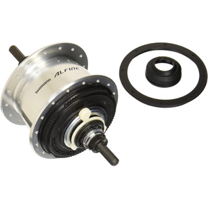 シマノ SHIMANO シマノ SHIMANO ISGS70018BS SG-S7001-8 内装ハブ 8S シルバー 32H OLD:135